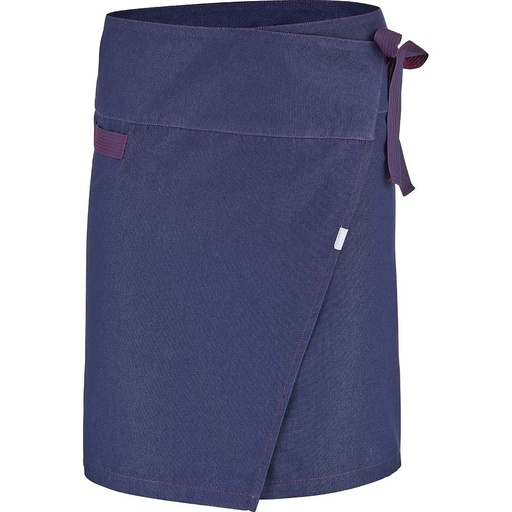 Tablier Wok bleu marine coton recyclé