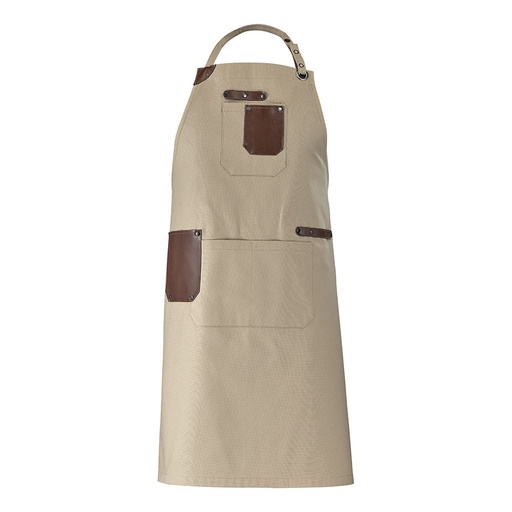 [LA-9TLB9883-1952-TAILLE UNIQUE] Tablier bistrot Tolbiac savane