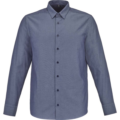 Chemise homme Nation bleu indigo