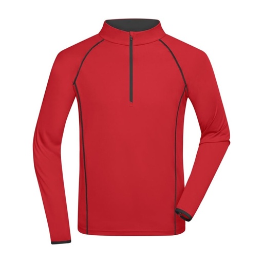 T-shirt technique manches longues zippé – Daiber JN 498