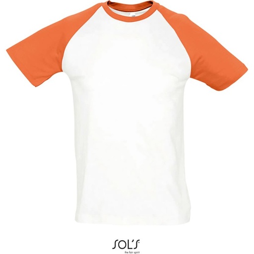 T-shirt raglan bicolore homme – SOL'S Funky