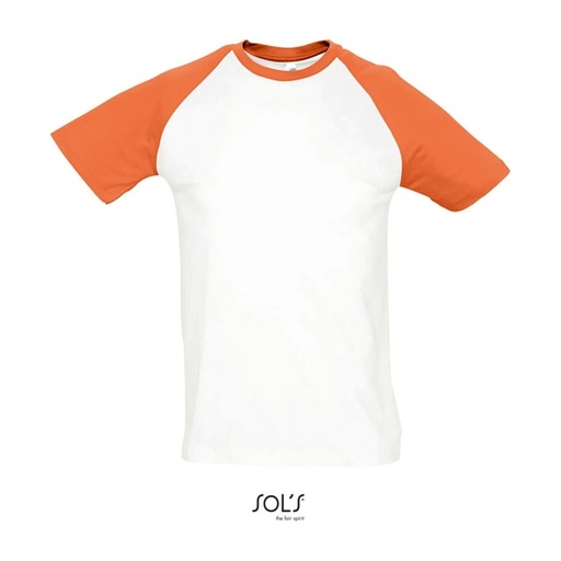 T-shirt raglan bicolore homme – SOL'S Funky