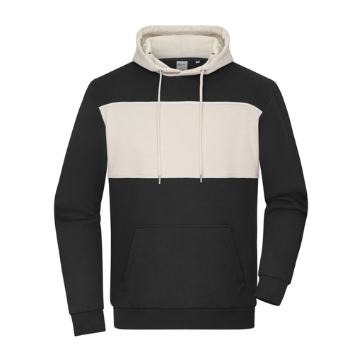 Sweat à capuche bio color-block – Daiber 8051