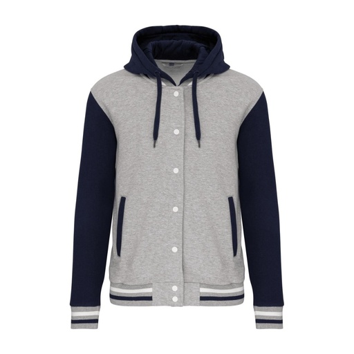 Veste college à capuche « Teddy » – Kariban K4003