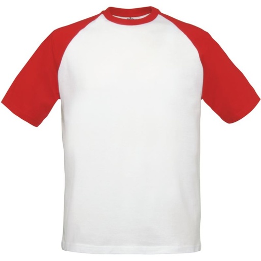 T-shirt raglan contrasté – B&C Base-Ball