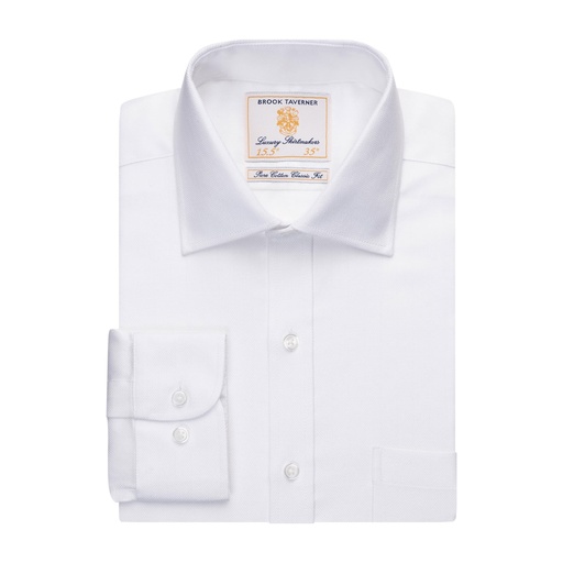 Chemise Altare coton à chevrons Brook Taverner 7655