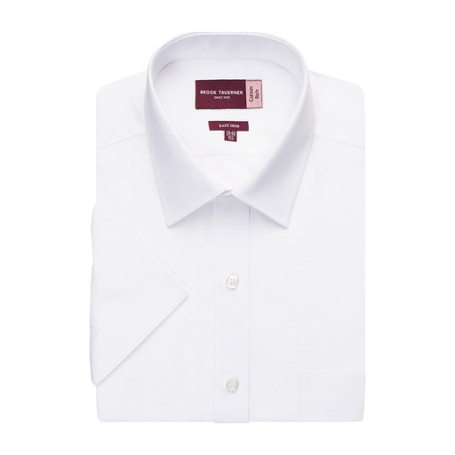 Chemise Rosello popeline manches courtes Brook Taverner 7541