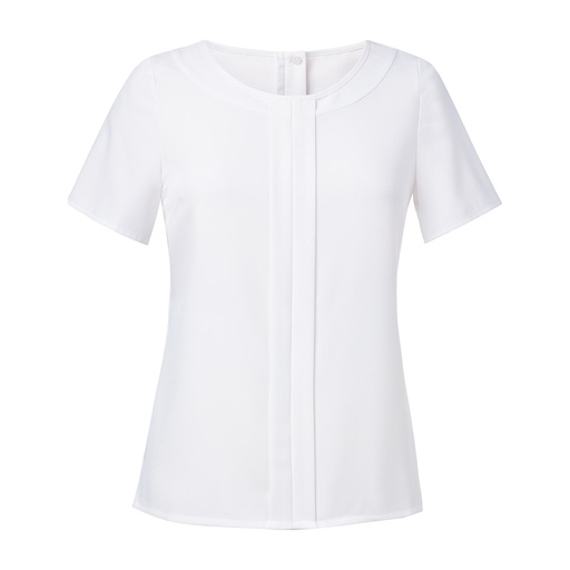 Blouse Felina crêpe de Chine manches courtes Brook Taverner 2265