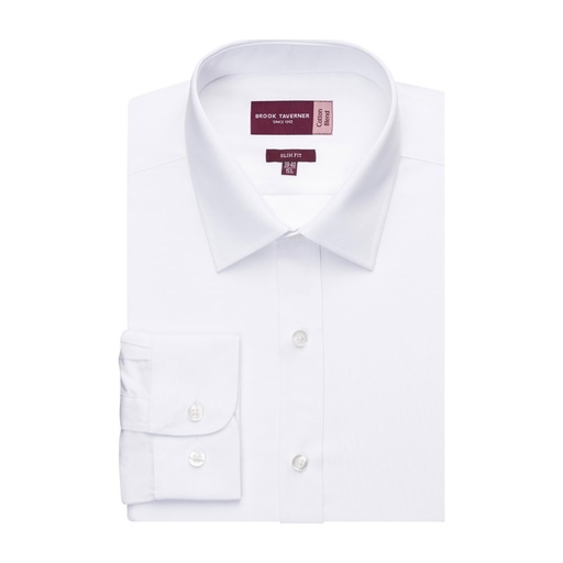 Chemise Pisa coton stretch slim Brook Taverner 7721