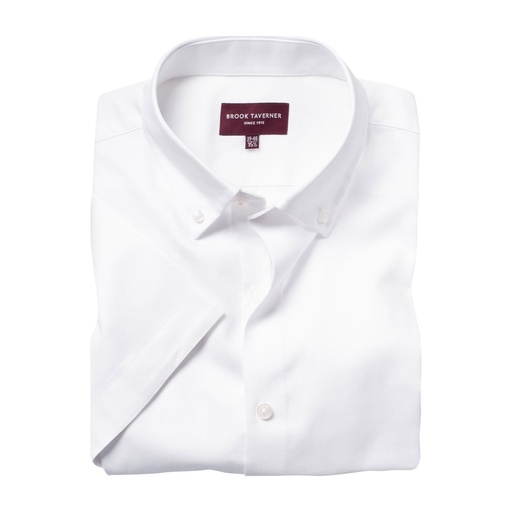 Chemise Calgary Royal Oxford manches courtes Brook Taverner 7883