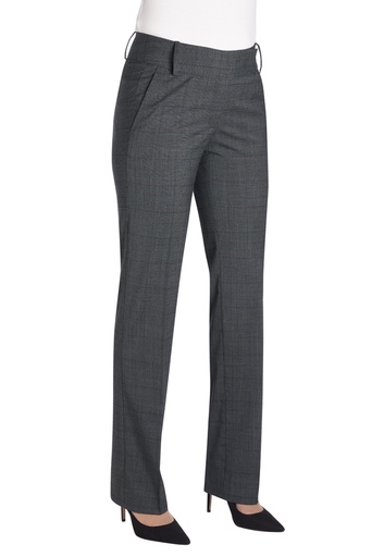 Pantalon de tailleur femme Genoa à carreaux Brook Taverner 2332