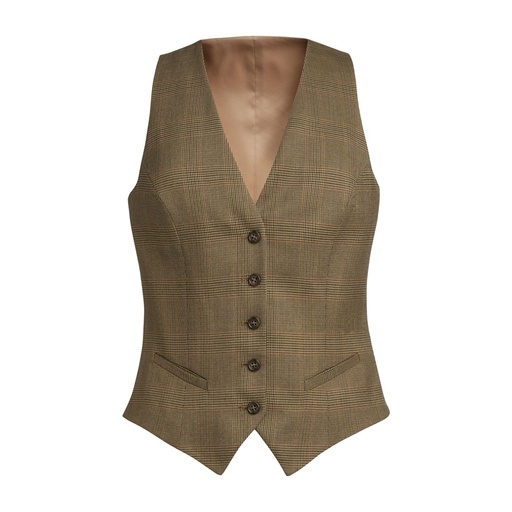 Gilet femme Olivia à carreaux Brook Taverner 2363