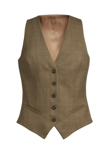 Gilet femme Olivia à carreaux Brook Taverner 2363