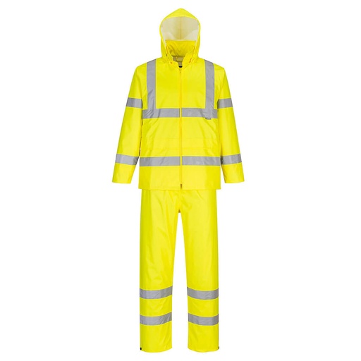 Ensemble de pluie enroulable haute visibilité – Portwest H448