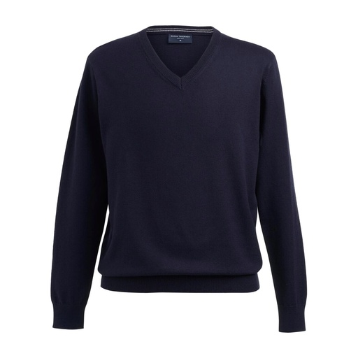 Pull col V homme Berlin mérinos Brook Taverner 4566