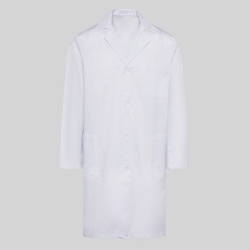 Blouse unisexe manches longues sergé blanc – Gary's 570000