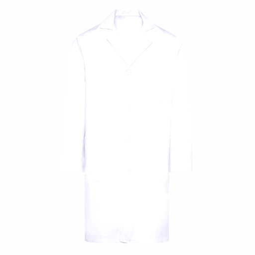 Blouse unisexe manches longues sergé blanc – Gary's 570000
