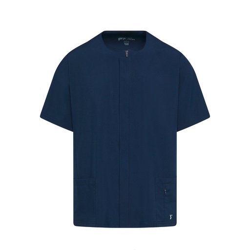 Tunique homme zippée Encloure Ronde manches courtes Joan – Gary's 600101