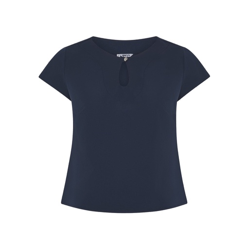 Tunique femme encolure goutte d'eau manches courtes Petra – Gary's 600104