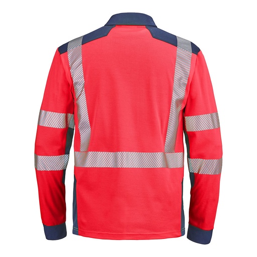Polo manches longues Fluo Safe XP