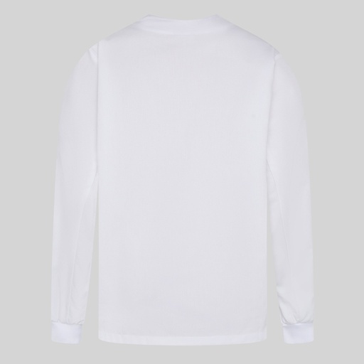 Blouse sanitaire unisexe col v manches longues poignet acrylique – Gary's 608301