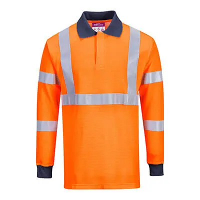 Polo résistant à la flamme avec norme RIS - FR76