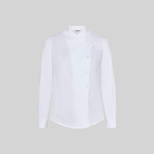 Chemise femme fil à fil C/cuisinier Angelica – Gary's 240022