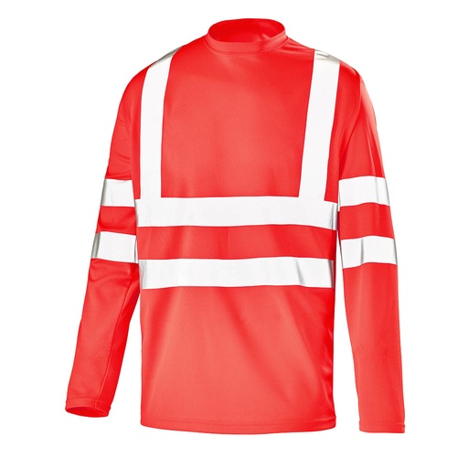 T-shirt manches longues fluo base 2 