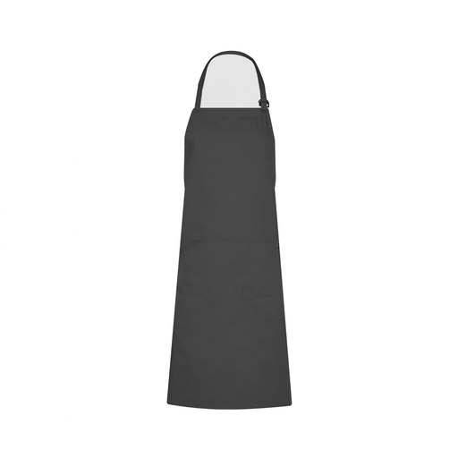 Tablier à bavette et poche 90x75 cm sergé noir – Gary's 116BC0