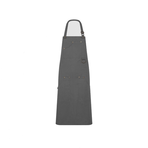Tablier à bavette avec Rivets en sergé recyclé 86X74 cm – Gary's 100048