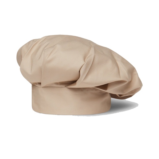 [GA-450100-142-UD] Toque grand chef en tissu recyclé et bio Klopman – Gary's 450100