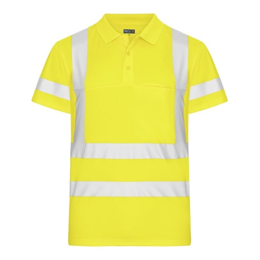 Polo piqué haute visibilité EN ISO 20471 classe 3/2 – ProJob 646040