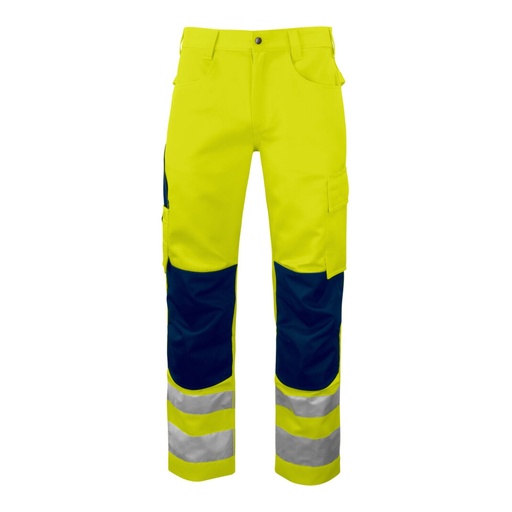 Pantalon de travail renforcé haute visibilité EN ISO 20471 classe 2 coupe moderne – ProJob 646532