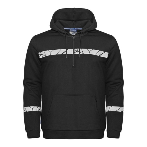 Sweat-shirt à capuche half zip Progression – ProJob 647104