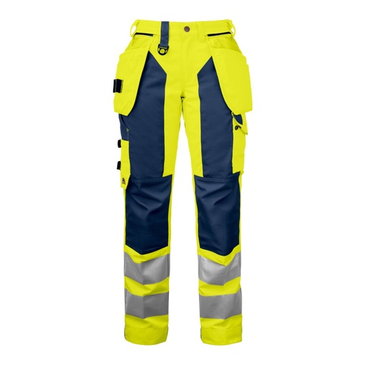 Pantalon femme avec renforts et poches flottantes haute visibilité EN ISO 20471 classe 2 – ProJob 646519