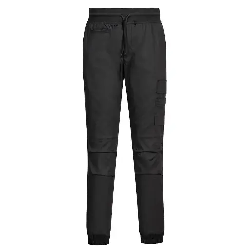 Jogging de cuisine stretch Noir C074 