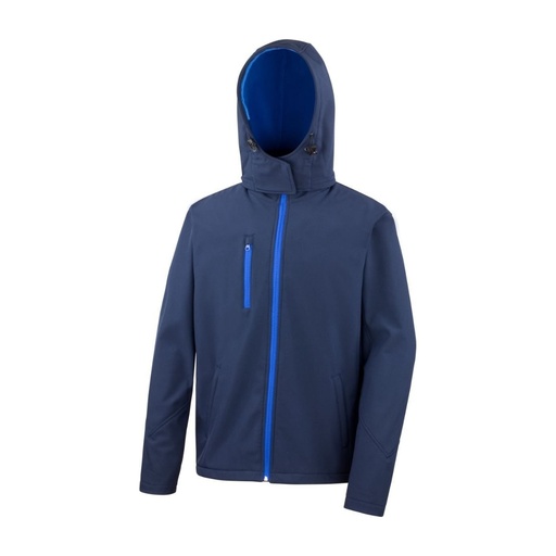 Veste softshell 3 couches à capuche homme – Result R 230M