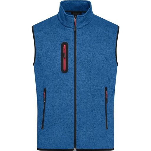 Gilet polaire tricoté col montant homme – Daiber JN 774