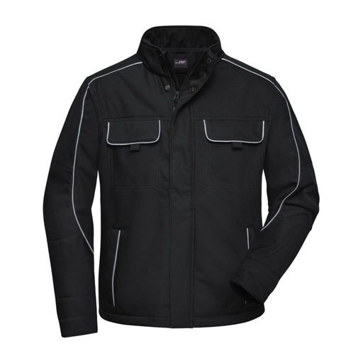 Veste softshell de travail (ligne Solid) – Daiber JN 884