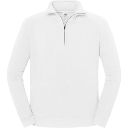 Sweat col zippé épais 300 g – Fruit of the Loom Iconic Premium Zip Neck Sweat
