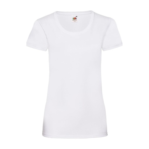 T-shirt 165 g femme – Fruit of the Loom Lady-Fit Valueweight T