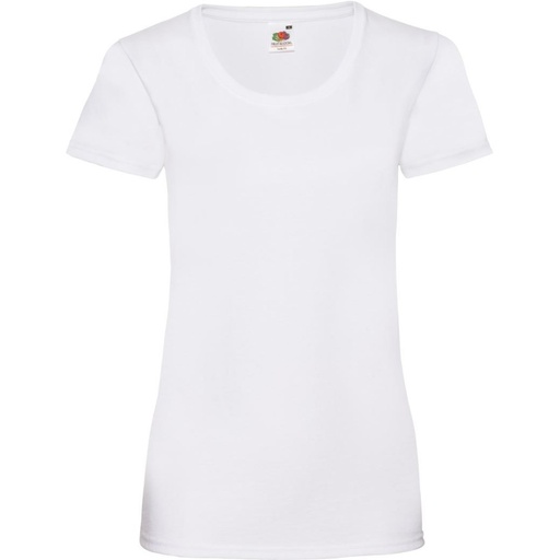 T-shirt 165 g femme – Fruit of the Loom Lady-Fit Valueweight T