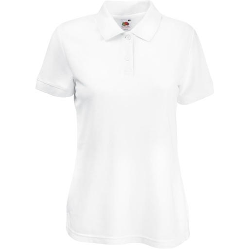 Polo piqué 180 g femme – Fruit of the Loom Lady-Fit 65/35 Polo