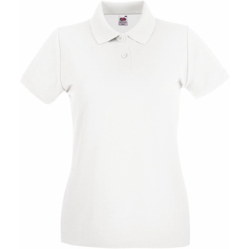 Polo piqué 180 g femme – Fruit of the Loom Lady-Fit Premium Polo