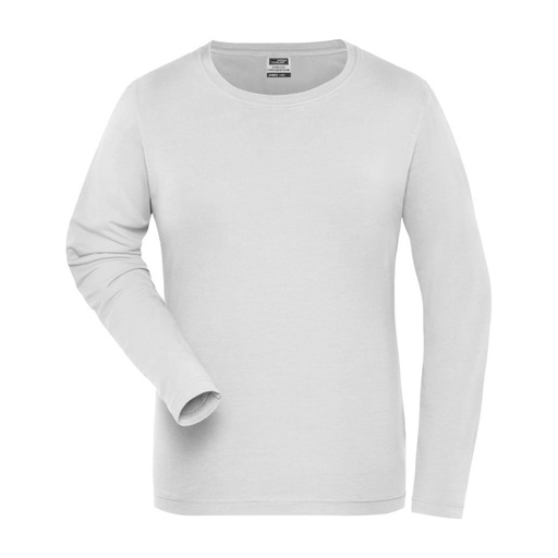 T-shirt de travail manches longues stretch 180 g (ligne Solid) femme – Daiber JN 1803
