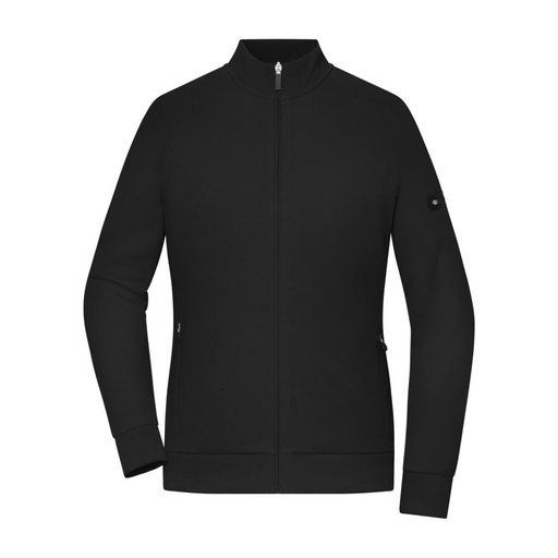 Veste sweat zippée interlock 360 g femme – Daiber 8053