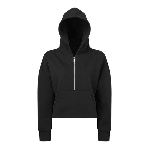 Sweat à capuche demi-zip femmes – Tri Dri TR077