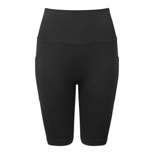 Short de vélo côtelée sans couture '3D Fit' pour femmes – Tri Dri TR225