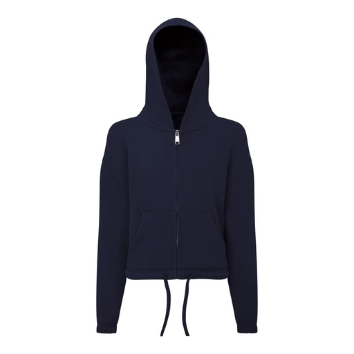 Sweat à capuche zippé et court recyclé pour enfant – Tri Dri TR61B