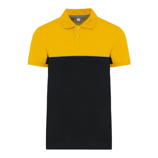 Polo bicolore écoresponsable manches courtes – WK WK210